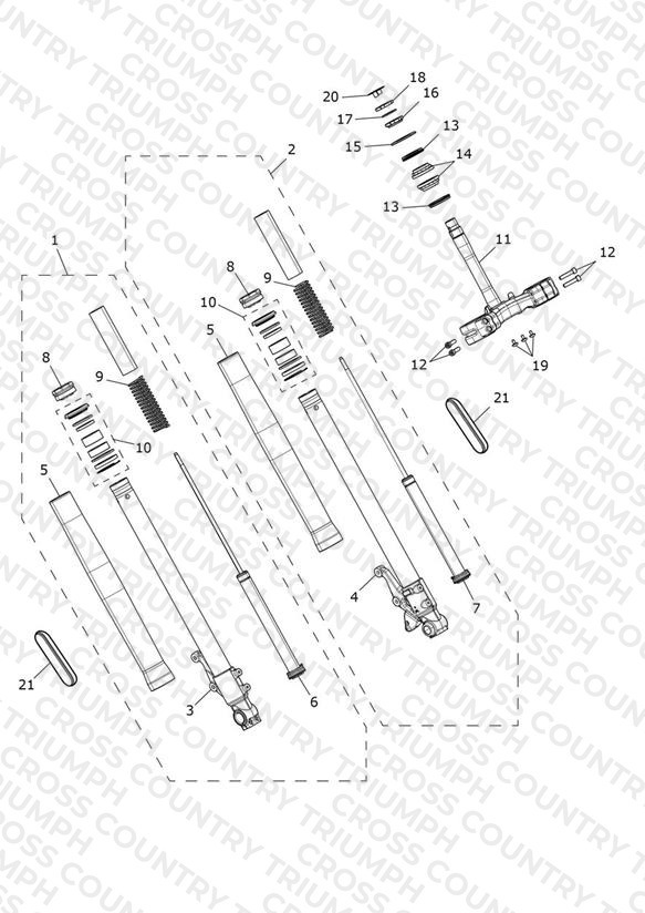Front Forks & Lower Yoke