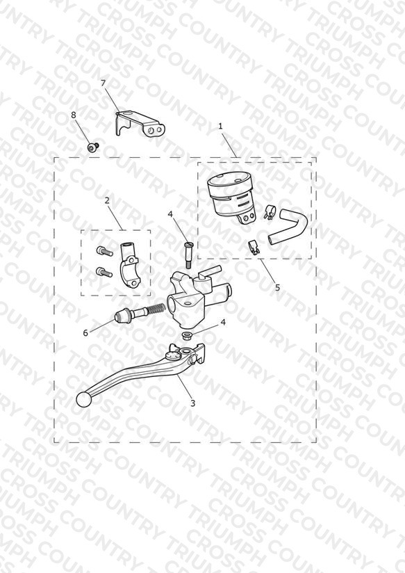 Front Master Cylinder Assy
