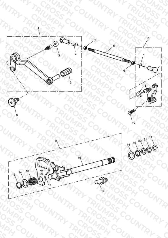 Gear Change Mechanism Eng No 340170 >