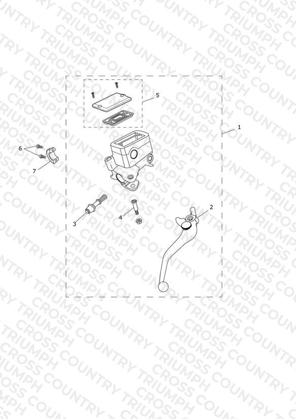 Front Brake Master Cylinder