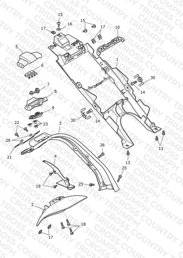 Rear Mudguard