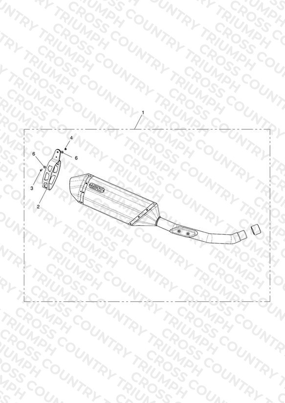 Silencer, Low Suspension, Arrow