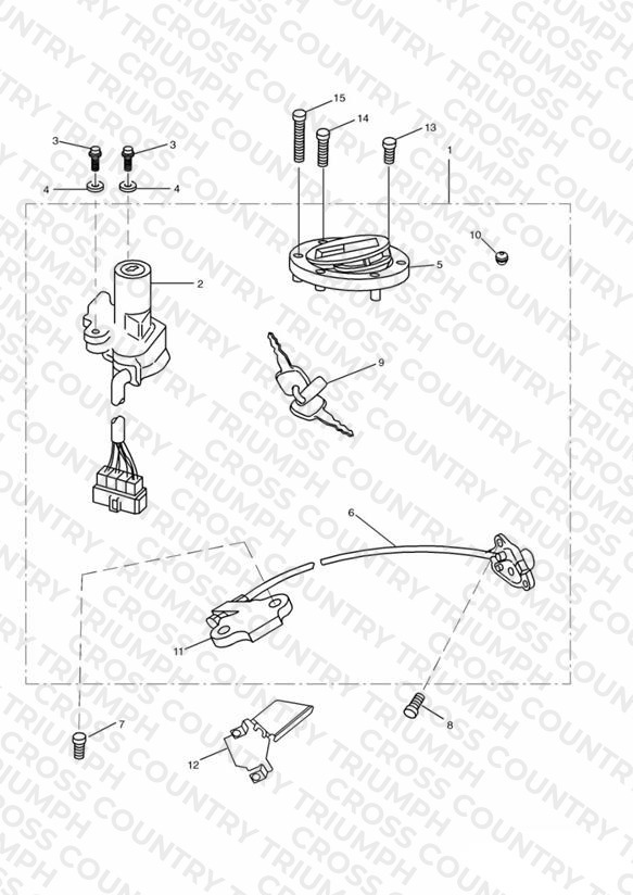 Ignition Switch/Seat Lock