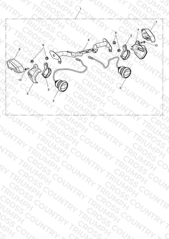 LED Fog Light Kit, Type 2