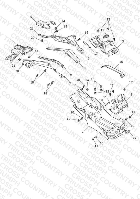 Rear Mudguard