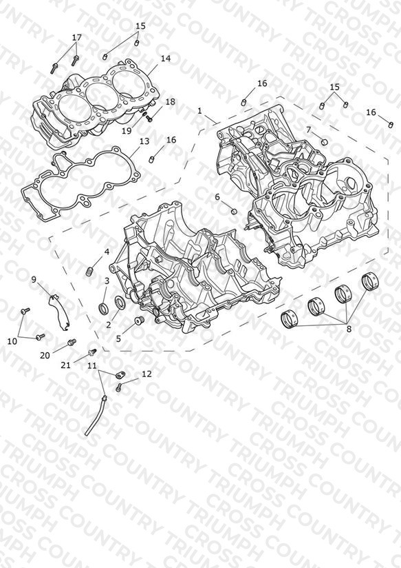 Crankcase & Fittings