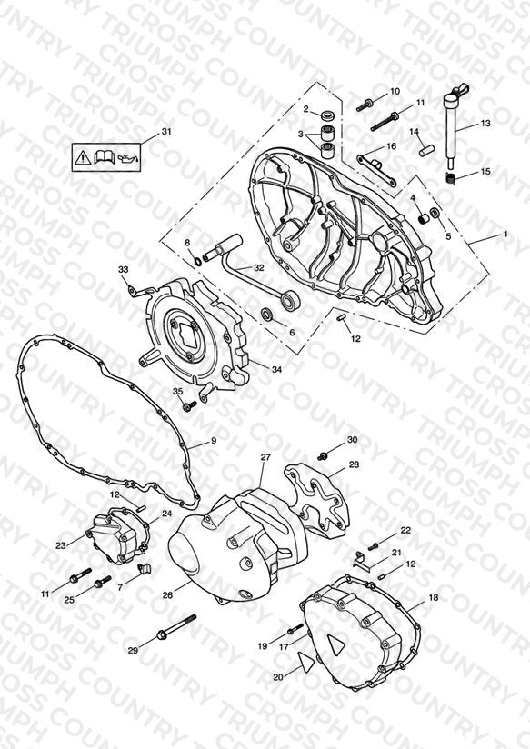 Engine Covers - Bonneville