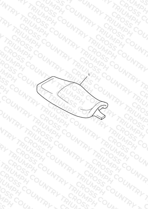 Gel Seat, Dual (from VIN 16922)