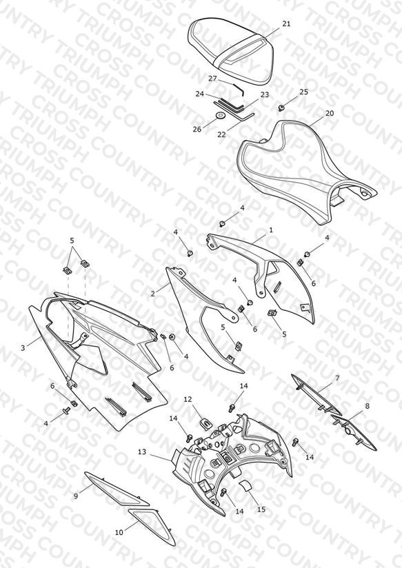 Rear Bodywork & Seat