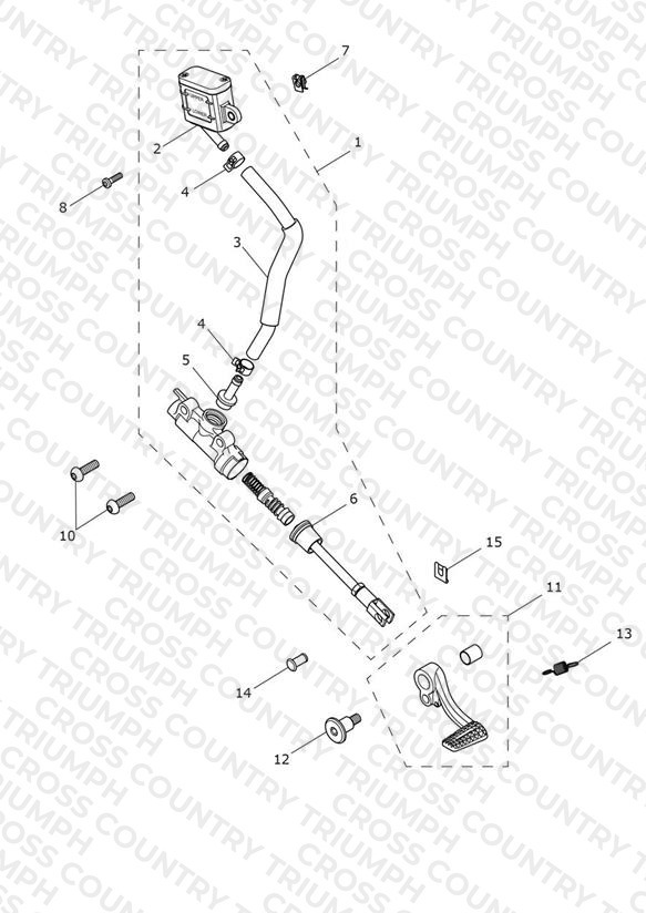 Rear Brake Master Cylinder
