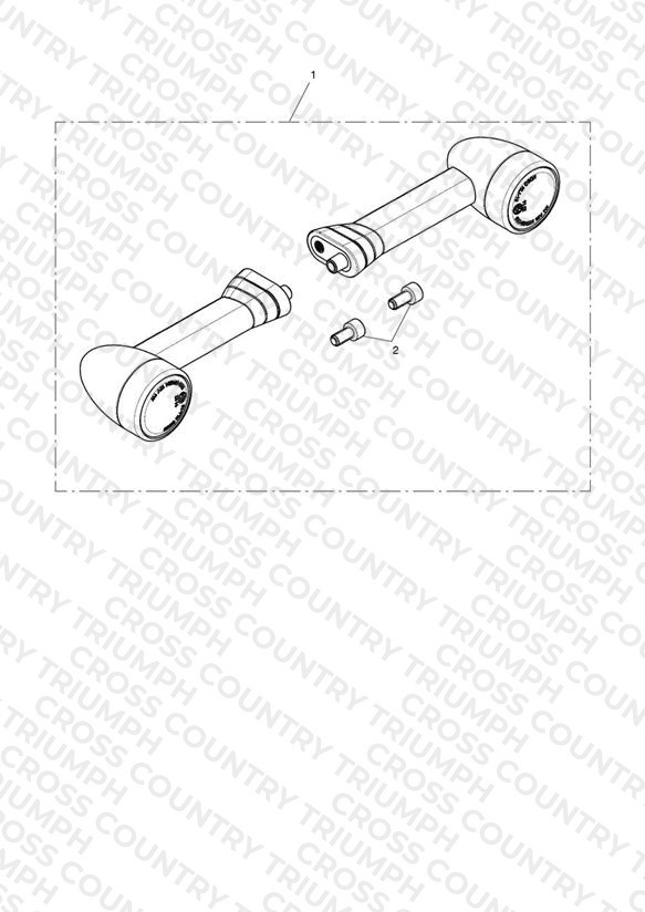 LED Indicator Kit, D64, Long, 200 Lead