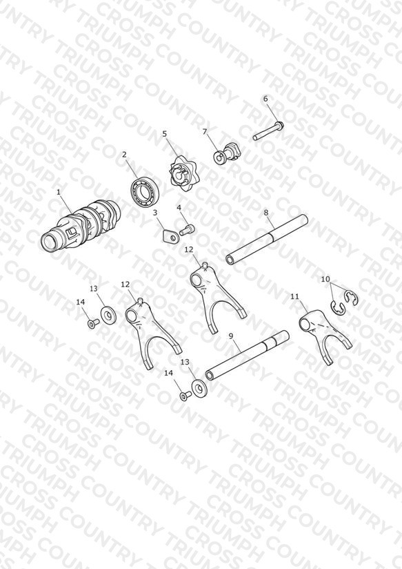 Gear Selector Drum
