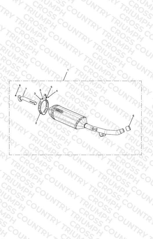 Silencer, Slip On, Arrow - Brazil Market Only