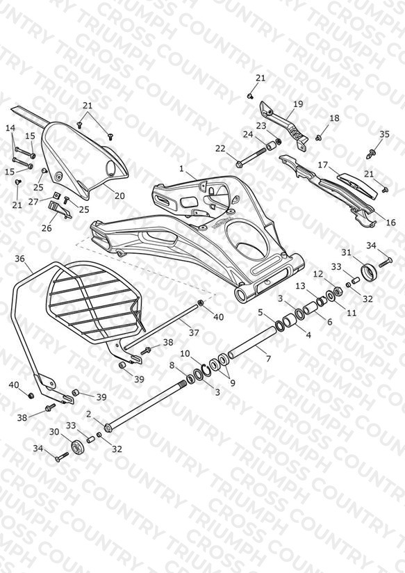 Rear Swingarm