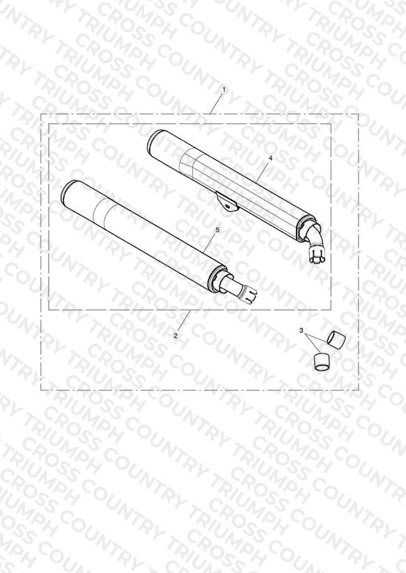 Silencer Assy, Pair