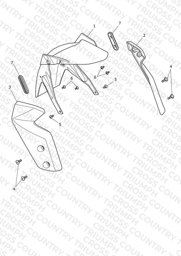 Front Mudguard