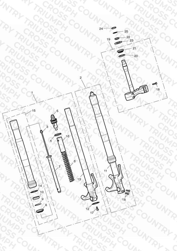 Front Forks & Yokes