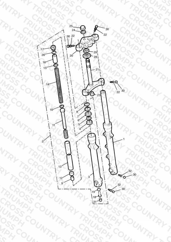 Front Forks and Yokes » 43509