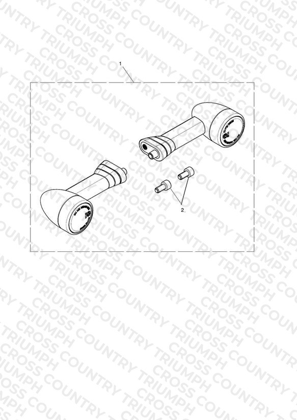 LED Indicator Kit, D40, Med, 200 Lead