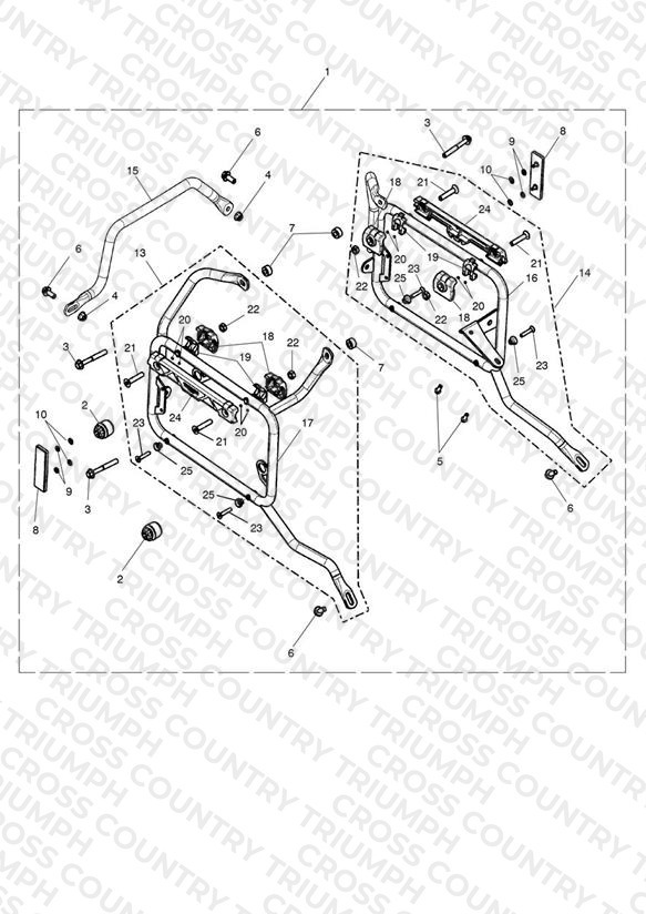 Mounting Kit, Panniers