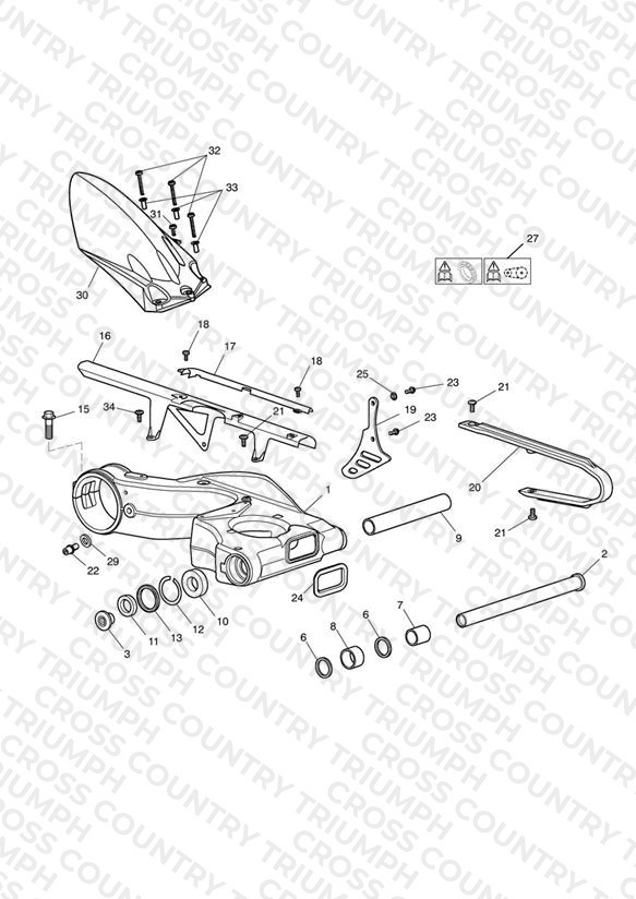 Rear Swinging Arm