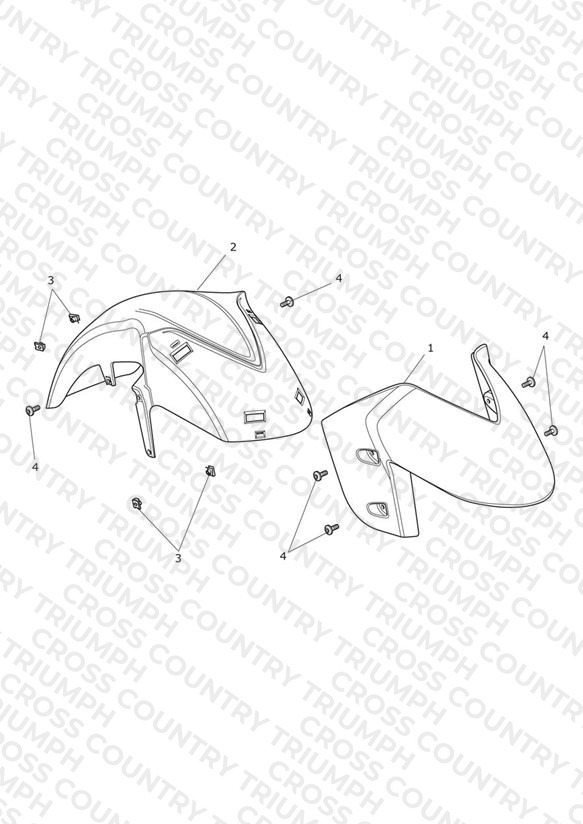 Front Mudguard