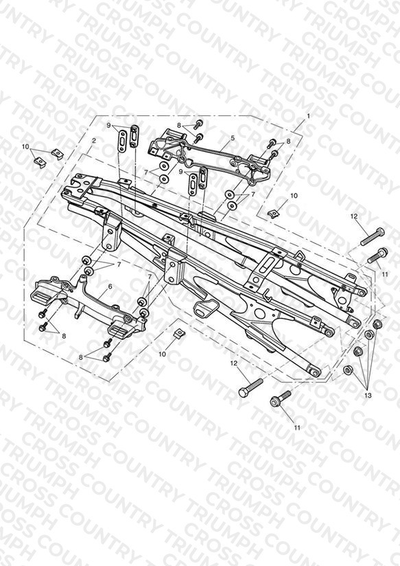 Rear Sub-Frame & Fittings