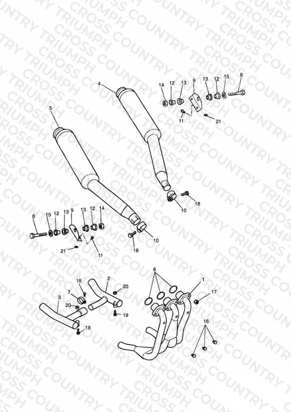 Exhaust System 3 Cylinder 29156 »