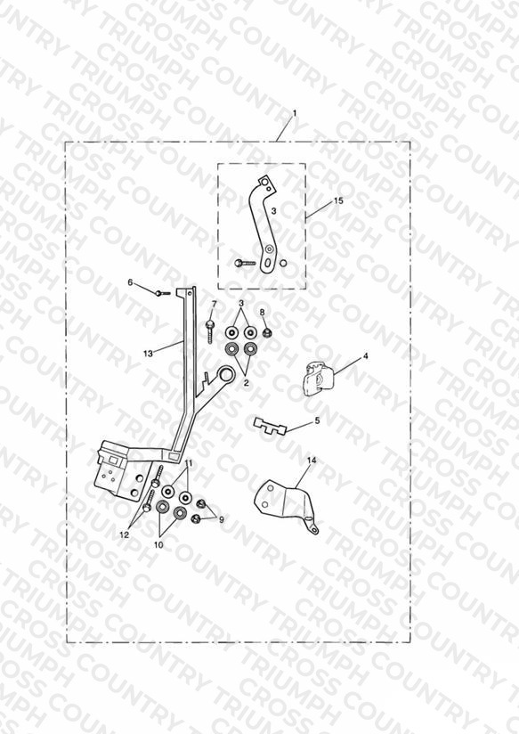 Pannier Rail, RH, Sub Assy