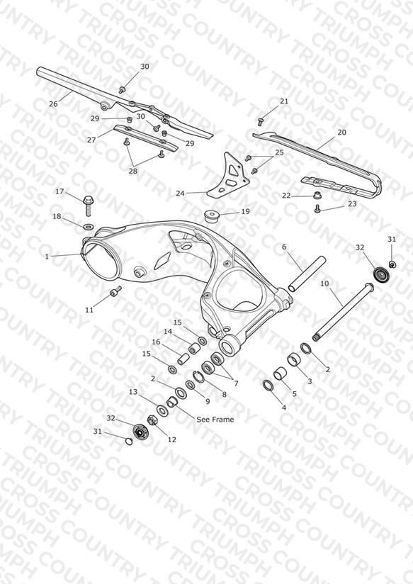 Rear Swingarm