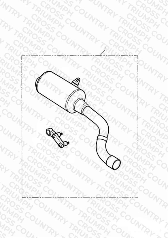 Silencer Kit, SS, Type 1E