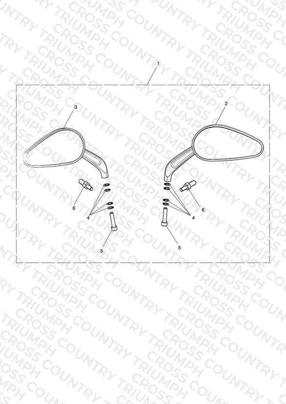 Teardrop Mirrors, Cast, Chrome