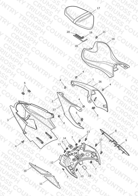 Rear Bodywork & Seat
