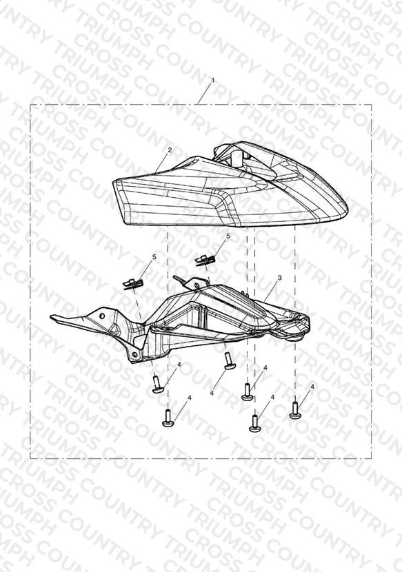 High Front Mudguard Kit