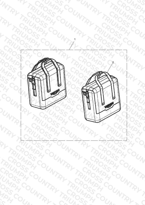 Inner Bag, Pair, 32L(Aluminium Luggage)