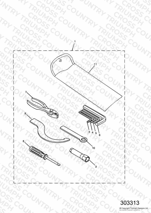 Tool Kit Single sided swingarm 161318 »