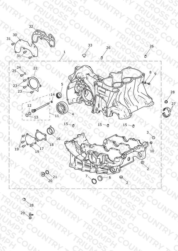 Crankcase & Fittings