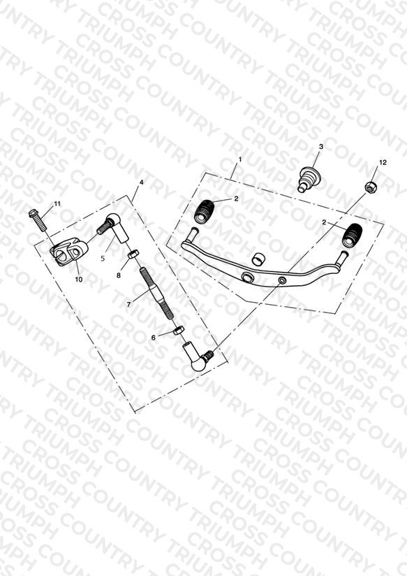 Gear Sel. Pedal-Rocket III Classic only (incl. Special Edition)