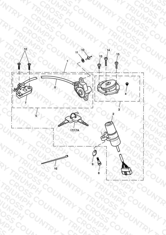Ignition Switch & Lock Set