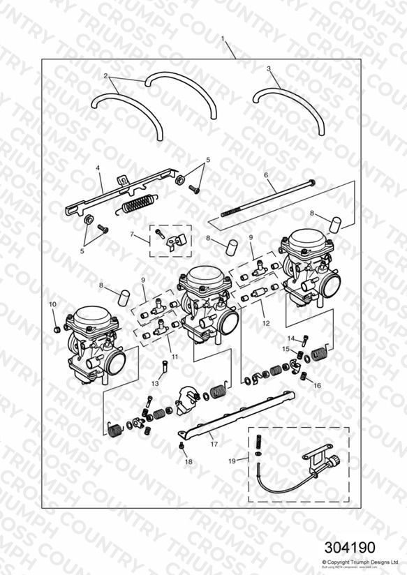 Carburettors ENG NO 55616 »