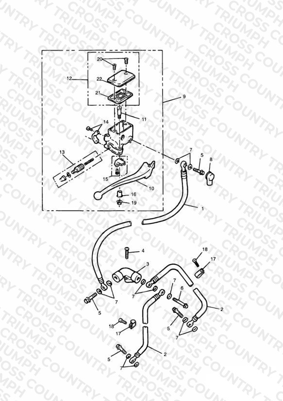 Front Brake Master Cylinder