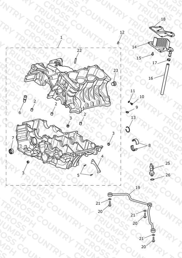 Crankcase & Fittings