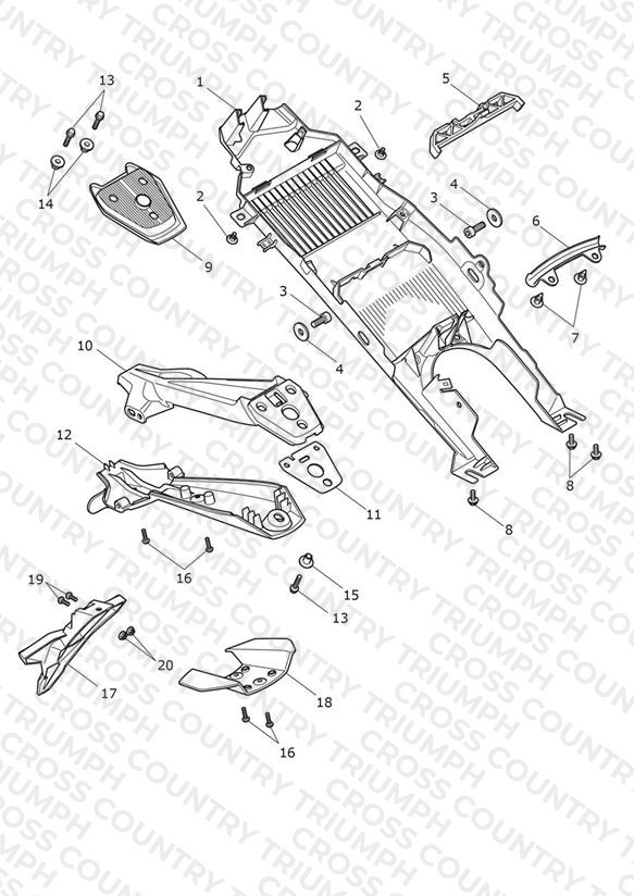 Rear Mudguard