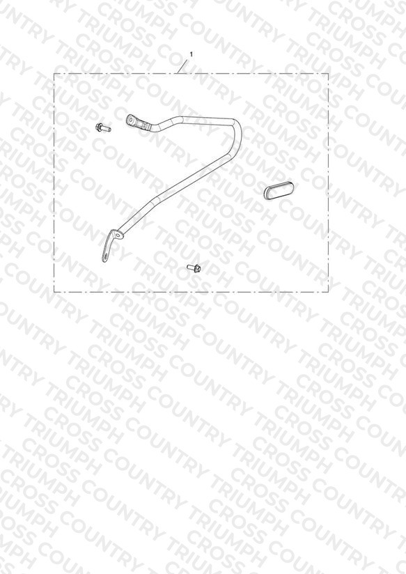 Pannier Rail Kit, LH