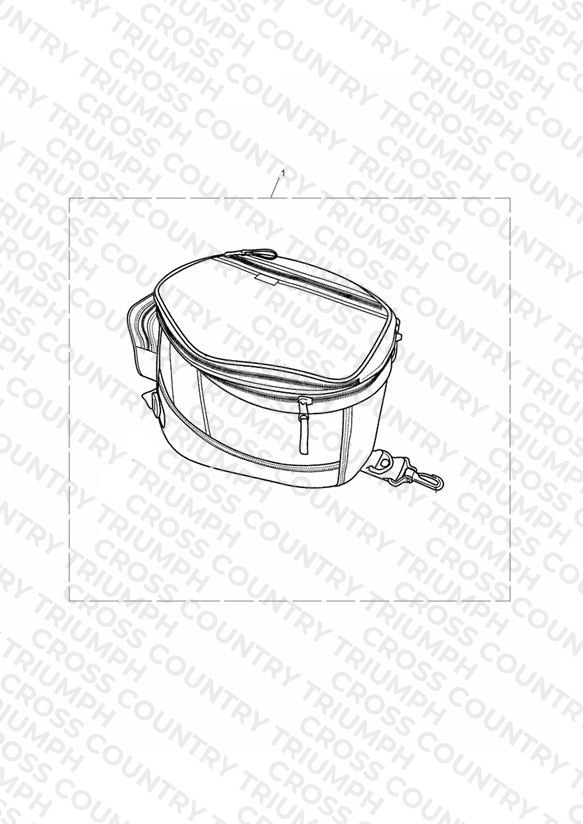 Magnetic Tank Bag Kit, 20-30L