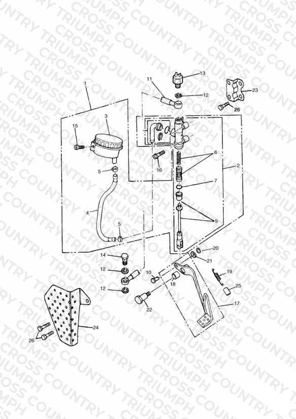 Rear Brake Master Cylinder