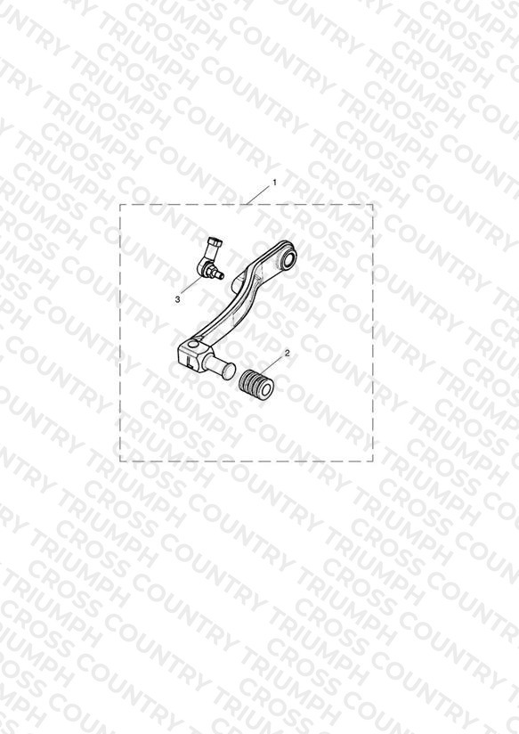 Folding Gear Pedal