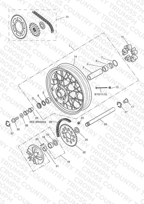 Rear Wheel/Final Drive