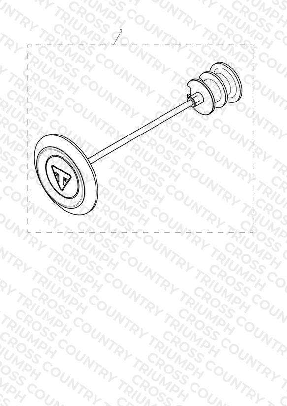 Finisher, Axle Nut Kit