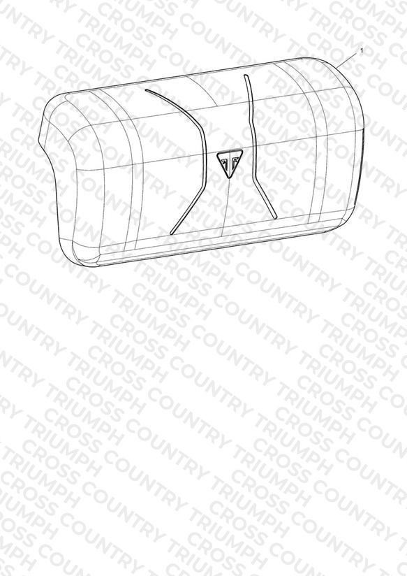 Top Box Back Rest Kit